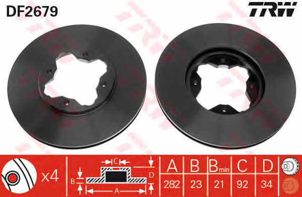 Buy TRW DF2679 at a low price in United Arab Emirates!