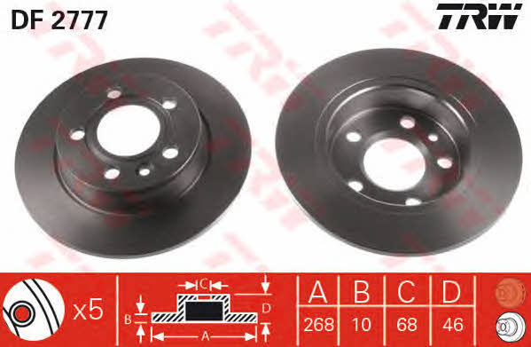 Buy TRW DF2777 – good price at EXIST.AE!
