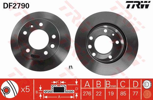 Buy TRW DF2790 – good price at EXIST.AE!