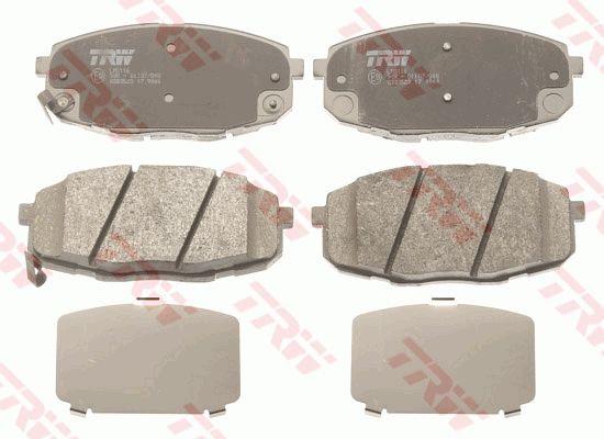 TRW COTEC brake pad set TRW GDB3523