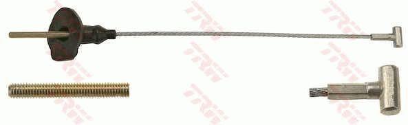 TRW GCH2666 Cable Pull, parking brake GCH2666
