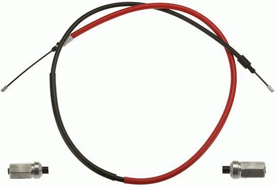 TRW GCH434 Parking brake cable, right GCH434