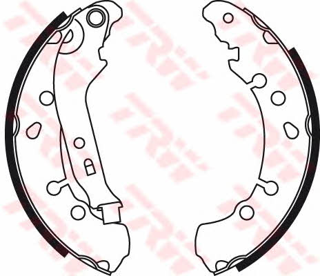 Brake shoe set TRW GS8778