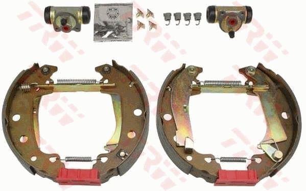 TRW GSK1002 Brake shoes with cylinders, set GSK1002 GSK1002 TRW Brake shoes with cylinders, set