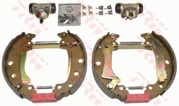 TRW GSK1014 Brake shoes with cylinders, set GSK1014 GSK1014 TRW Brake shoes with cylinders, set