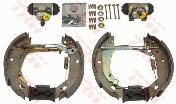 TRW GSK1037 Brake shoes with cylinders, set GSK1037 GSK1037 TRW Brake shoes with cylinders, set