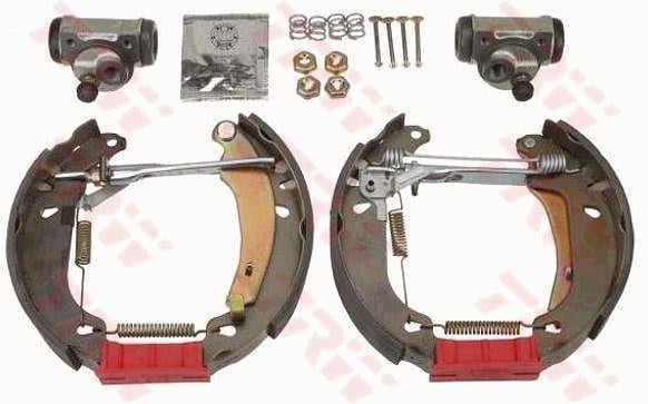 GSK1048 TRW Brake shoes with cylinders, set