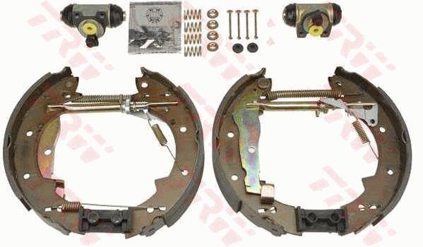 GSK1061 TRW Brake shoes with cylinders, set