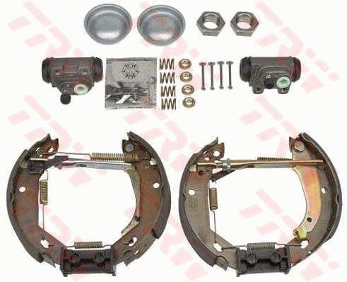GSK1246 TRW Brake shoes with cylinders, set