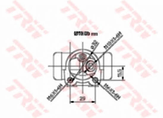 Wheel Brake Cylinder TRW BWD131