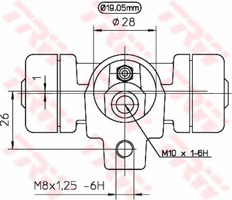Wheel Brake Cylinder TRW BWD138