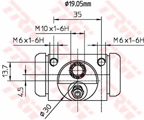 Buy TRW BWD312 – good price at EXIST.AE!