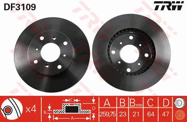 Buy TRW DF3109 at a low price in United Arab Emirates!