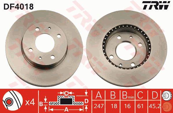 Buy TRW DF4018 at a low price in United Arab Emirates!