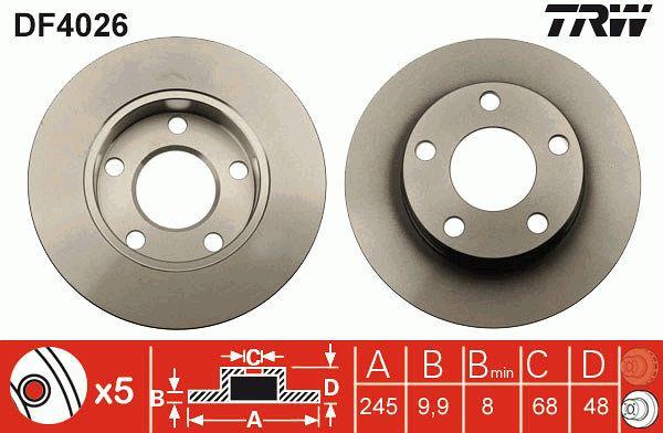 Buy TRW DF4026 – good price at EXIST.AE!