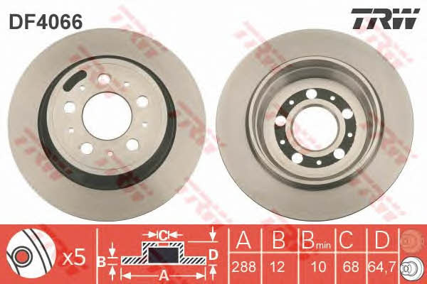Buy TRW DF4066 – good price at EXIST.AE!