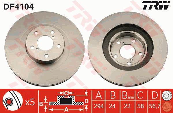 Buy TRW DF4104 at a low price in United Arab Emirates!