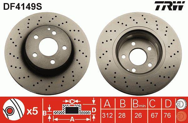 Buy TRW DF4149S – good price at EXIST.AE!