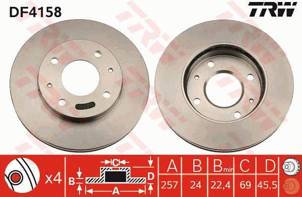 Buy TRW DF4158 at a low price in United Arab Emirates!
