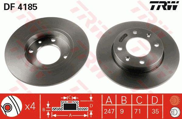 Buy TRW DF4185 – good price at EXIST.AE!