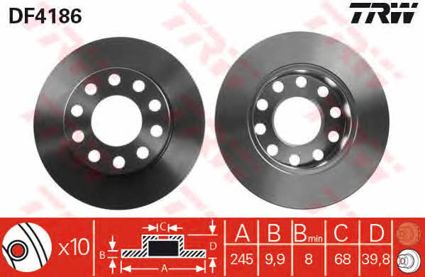 Buy TRW DF4186 at a low price in United Arab Emirates!