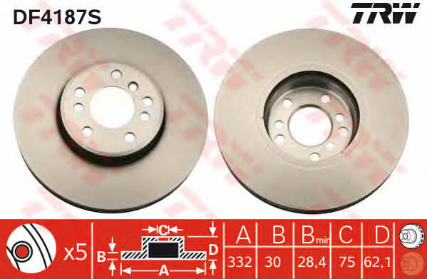 Buy TRW DF4187S at a low price in United Arab Emirates!