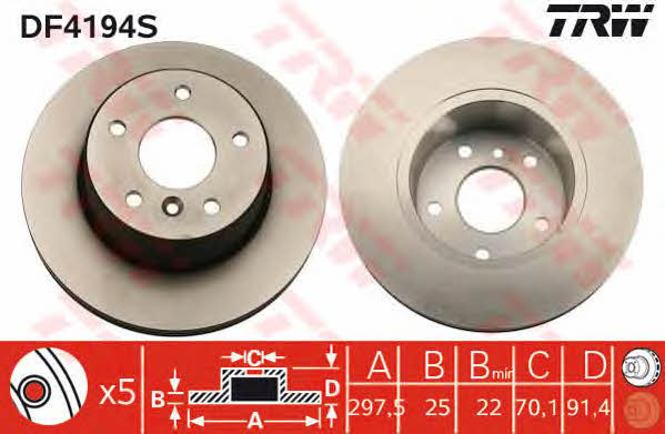 Buy TRW DF4194S at a low price in United Arab Emirates!