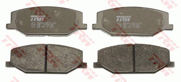 TRW COTEC disc brake pads, set TRW GDB383
