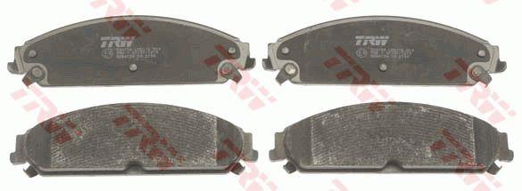 TRW COTEC brake pad set TRW GDB4134