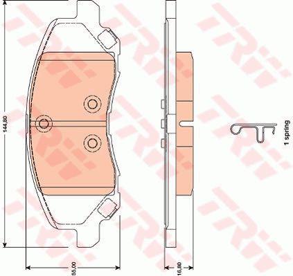 Buy TRW GDB4141 at a low price in United Arab Emirates!