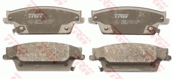 TRW GDB4452 TRW COTEC disc brake pads, set GDB4452