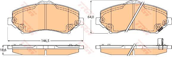 Buy TRW GDB4605 – good price at EXIST.AE!