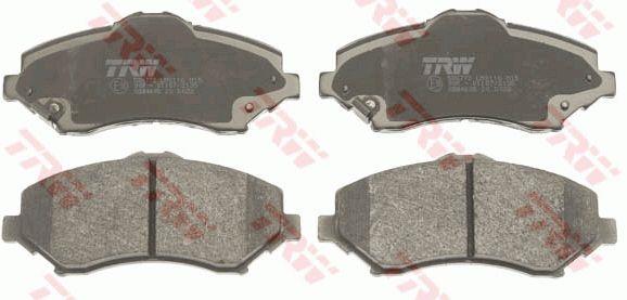 TRW GDB4605 TRW COTEC disc brake pads, set GDB4605