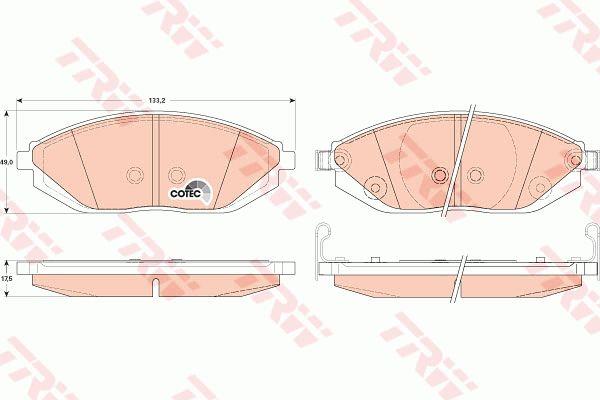 Buy TRW GDB4606 – good price at EXIST.AE!