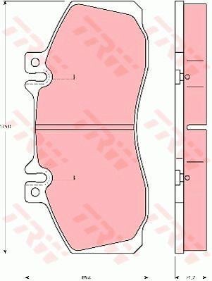Buy TRW GDB5050 – good price at EXIST.AE!