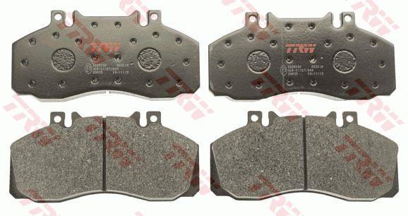 TRW COTEC brake pad set TRW GDB5050