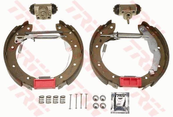  GSK1555 Brake shoes with cylinders, set GSK1555