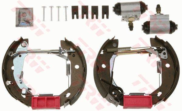 GSK1557 TRW Brake shoes with cylinders, set