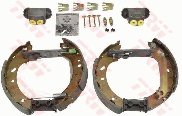 GSK1685 TRW Brake shoes with cylinders, set