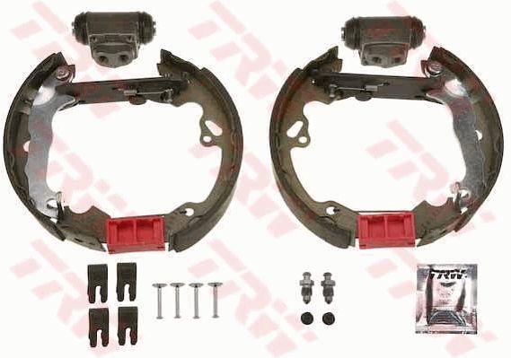 TRW GSK1695 Brake shoes with cylinders, set GSK1695