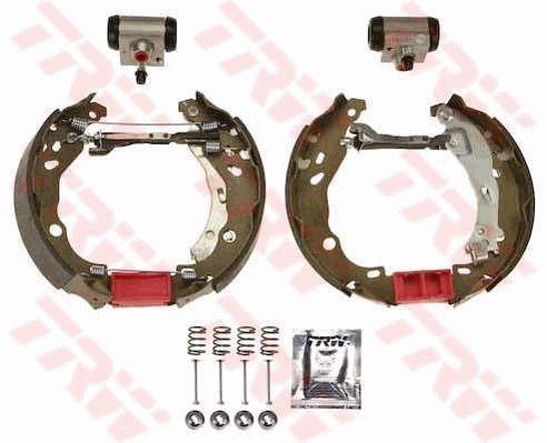GSK1753 TRW Brake shoes with cylinders, set