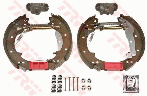  GSK1951 Brake shoes with cylinders, set GSK1951