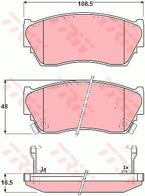Buy TRW GDB1012 at a low price in United Arab Emirates!