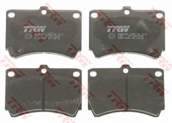TRW GDB1024 TRW COTEC disc brake pads, set GDB1024