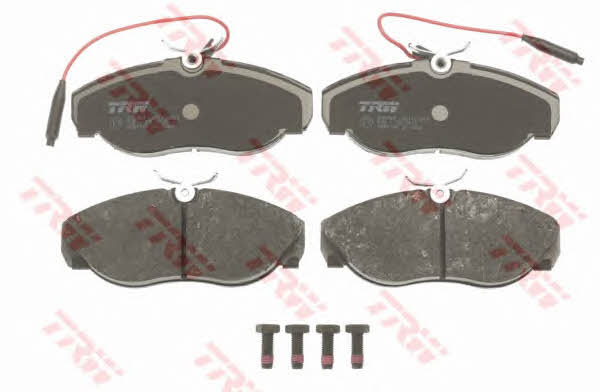 TRW COTEC brake pad set TRW GDB1105