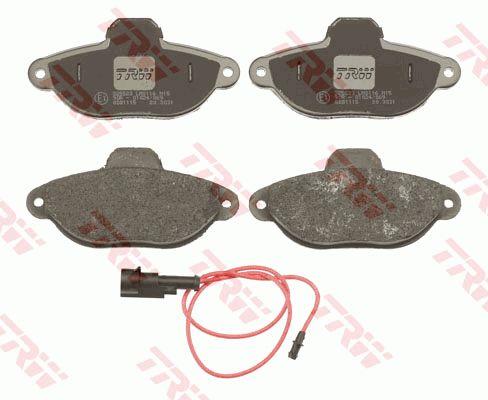 TRW COTEC brake pad set TRW GDB1115