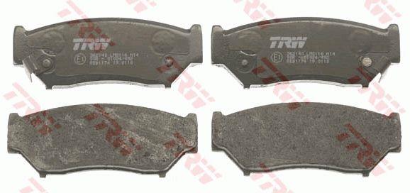 TRW GDB1174 TRW COTEC disc brake pads, set GDB1174