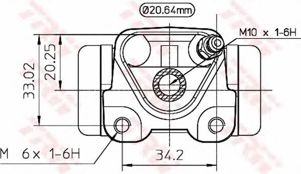 TRW BWF273 Wheel Brake Cylinder BWF273