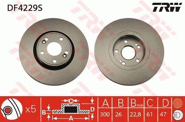 Buy TRW DF4229S at a low price in United Arab Emirates!