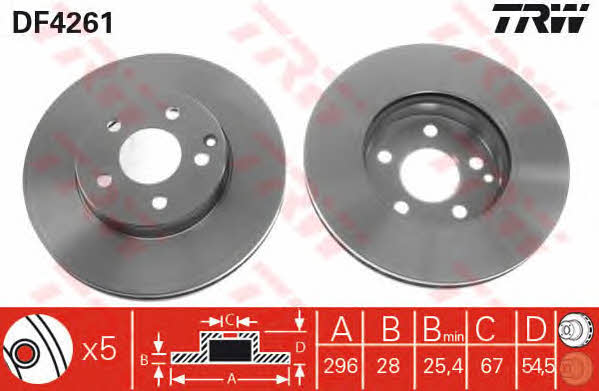 Buy TRW DF4261 – good price at EXIST.AE!